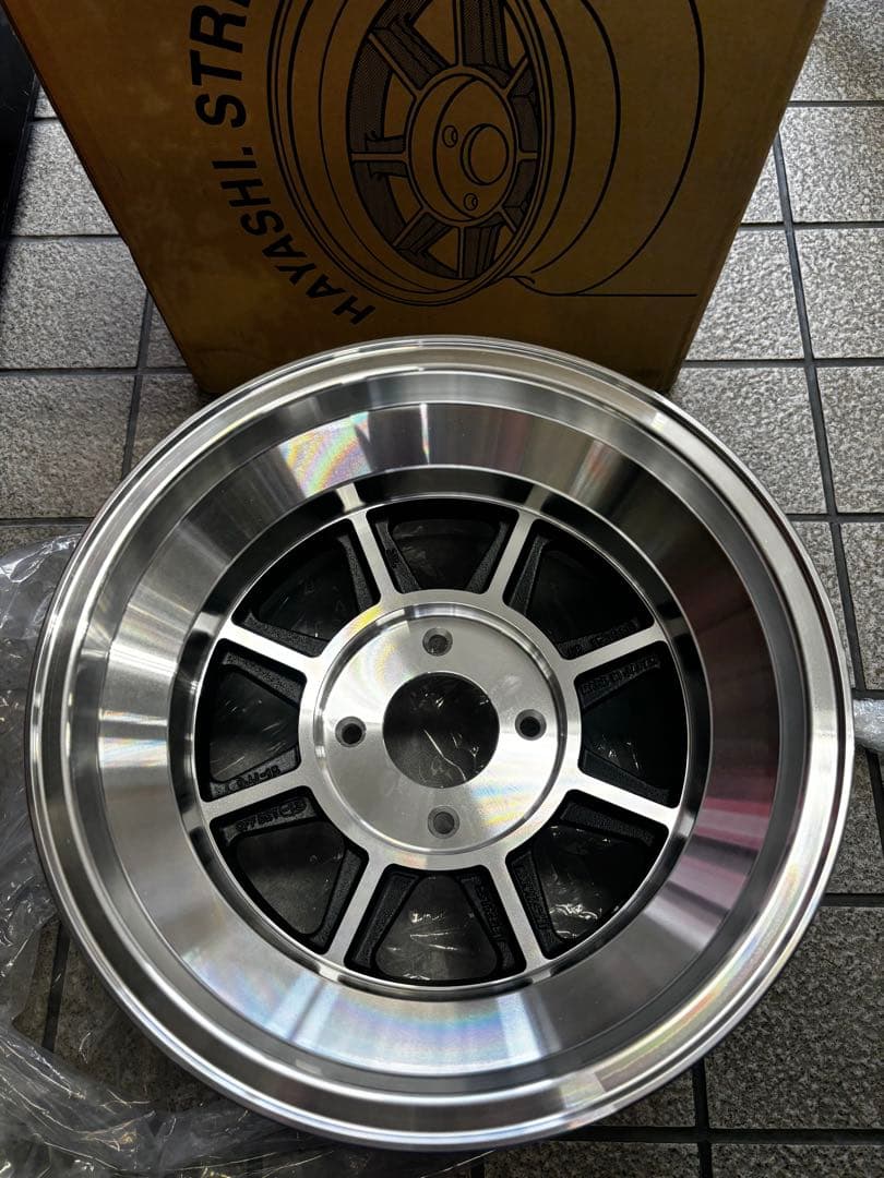 ★本日限定値下げ★ハヤシレーシング CRタイプ15×9J-13 4穴 114.3