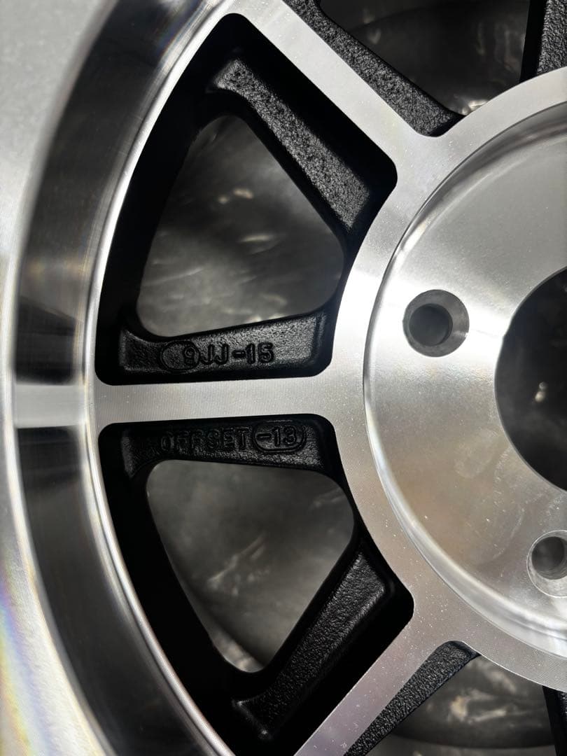 ★本日限定値下げ★ハヤシレーシング CRタイプ15×9J-13 4穴 114.3