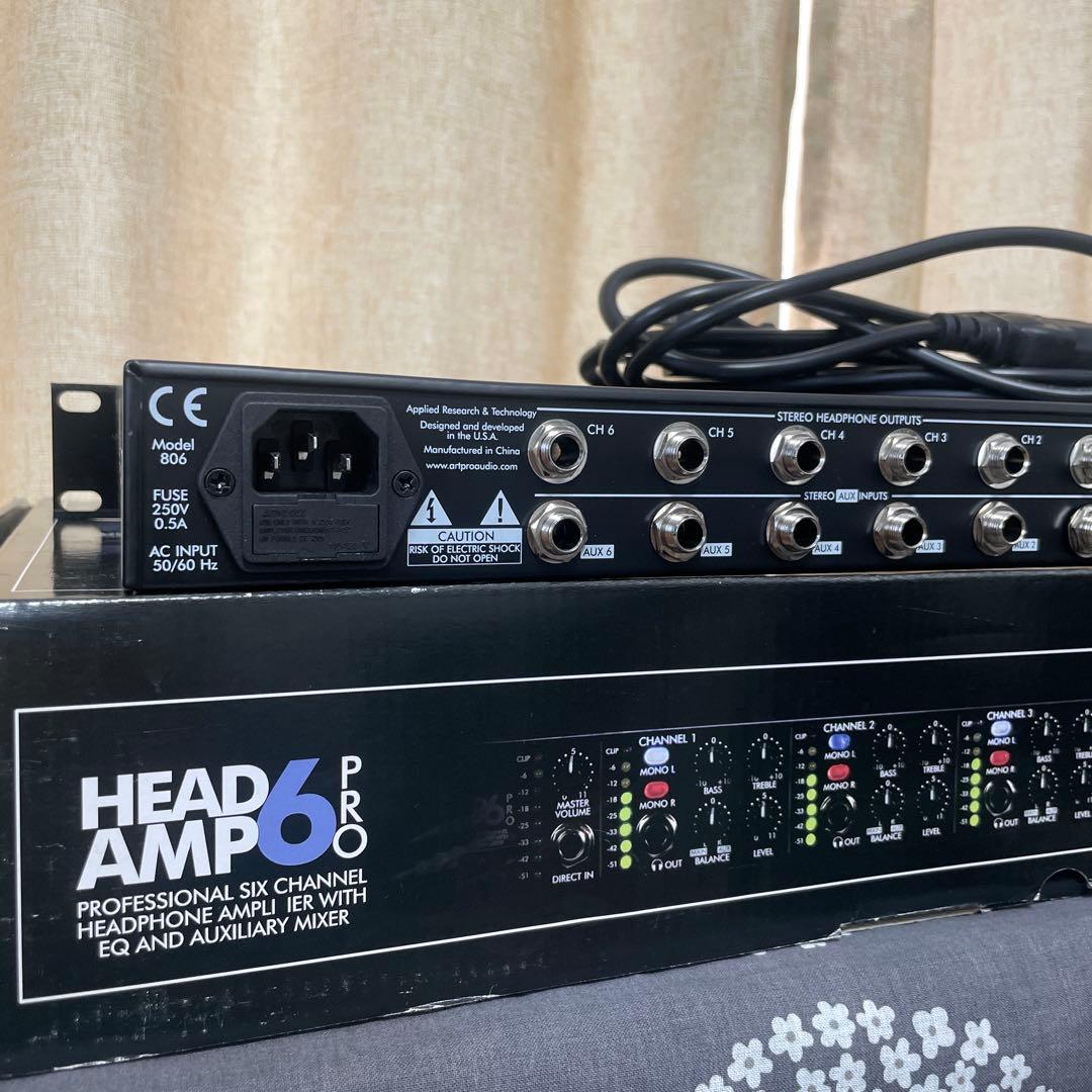 な*所様 ART HeadAmp6 Pro 6ch ヘッドホンアンプ
