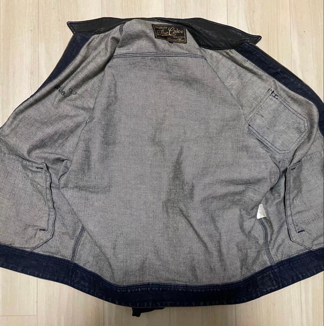 The Calee ダークブルー デニムジャケット