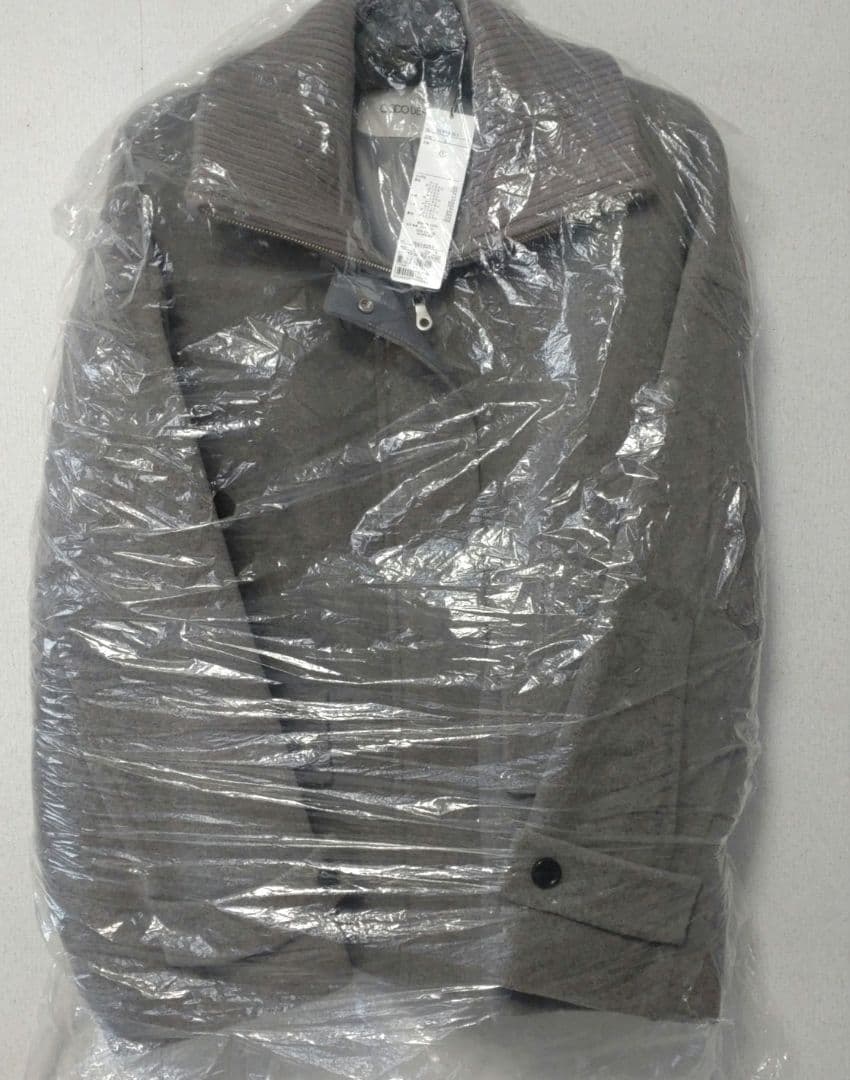 【セール価格以下】 実物写真あり 完売 ココディール リブカラーウール混コート