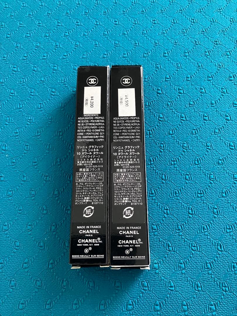 CHANEL リキッドアイライナー 10 NOIR-NOIR 2本セット