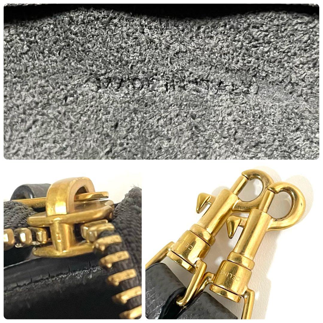 【美品】CELINE セリーヌ 2way ショルダーバッグ ベルトバッグ ナノ