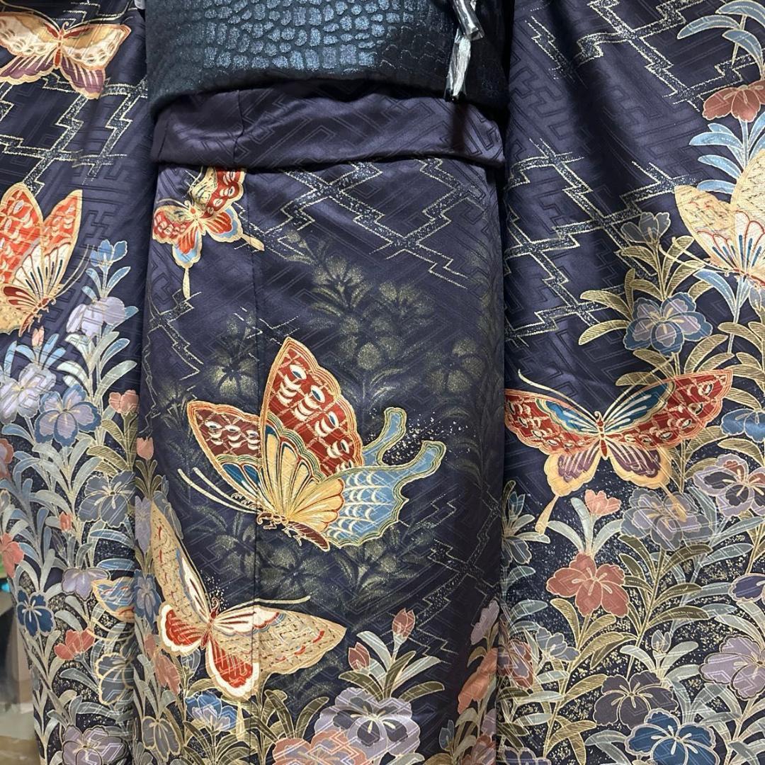 花と蝶シックな華やかMODE-Style♡振袖フルセット　成人式前撮り