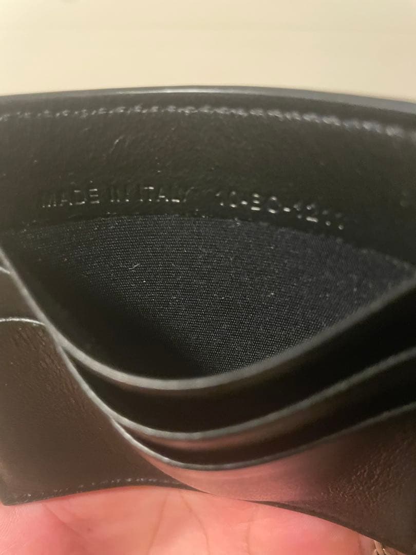 Dior ブラック マネークリップ