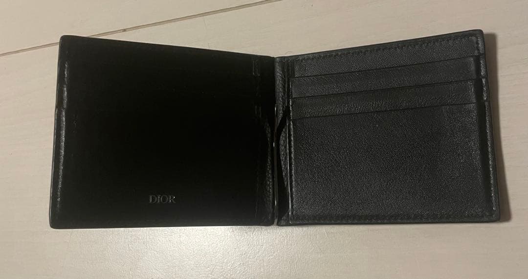 Dior ブラック マネークリップ