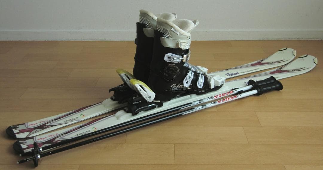 ■■送料無料■HEAD＋Hart■女性用スキーセット■142/23.5■WAX■