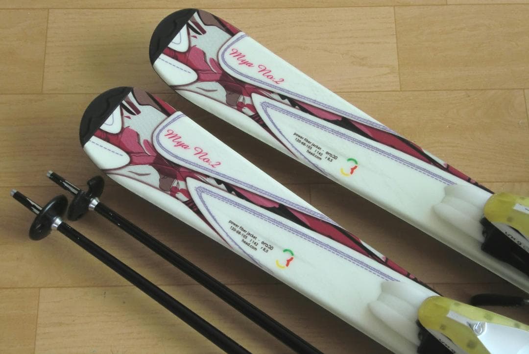 ■■送料無料■HEAD＋Hart■女性用スキーセット■142/23.5■WAX■