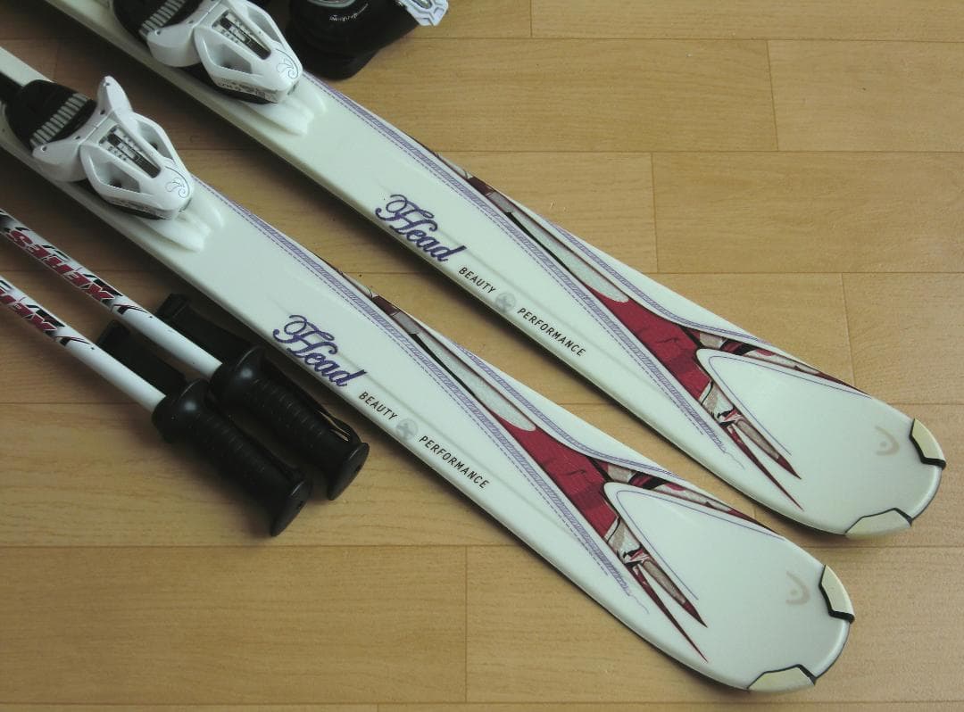 ■■送料無料■HEAD＋Hart■女性用スキーセット■142/23.5■WAX■