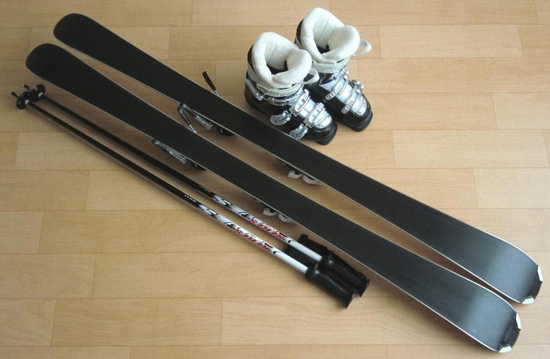 ■■送料無料■HEAD＋Hart■女性用スキーセット■142/23.5■WAX■