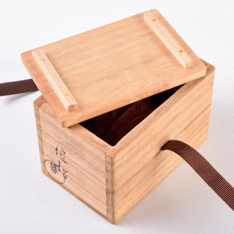 茶道具　田中健智作　乾漆　ほおずき香合　共箱　V　8387