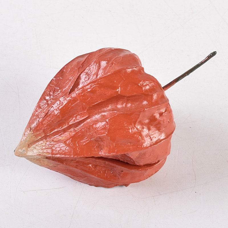 茶道具　田中健智作　乾漆　ほおずき香合　共箱　V　8387