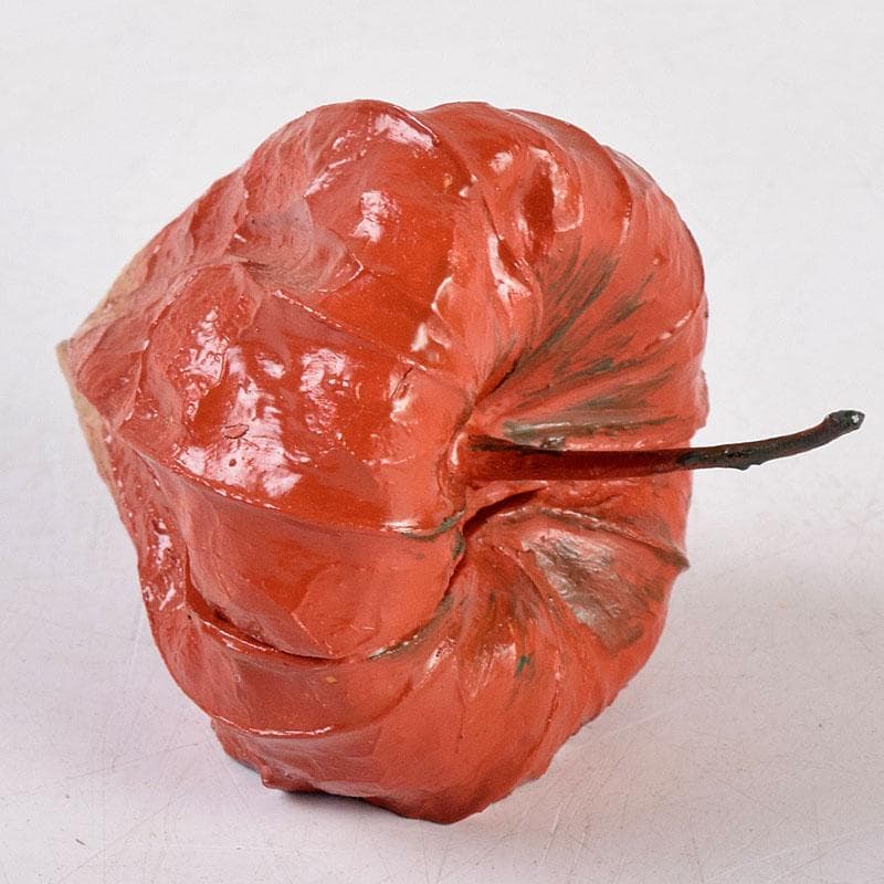 茶道具　田中健智作　乾漆　ほおずき香合　共箱　V　8387