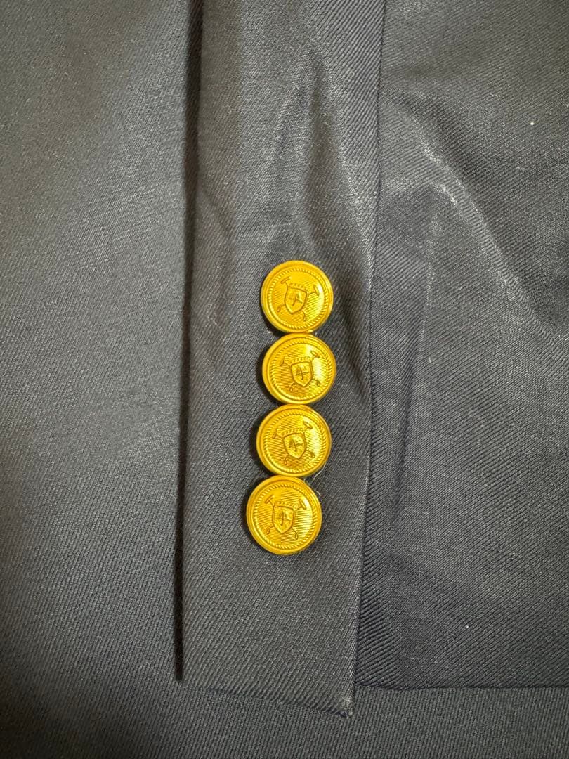 【美品】ラルフローレン 紺ブレ ウール100%