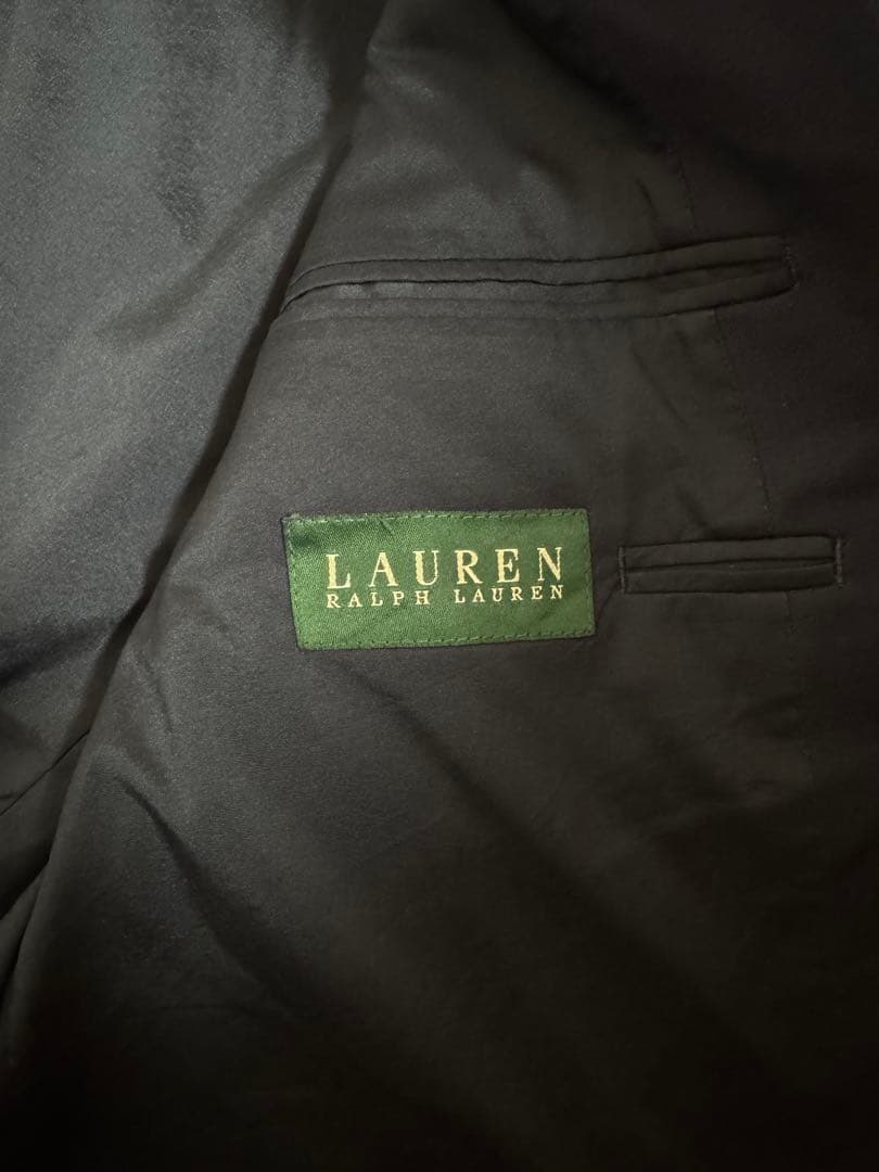 【美品】ラルフローレン 紺ブレ ウール100%