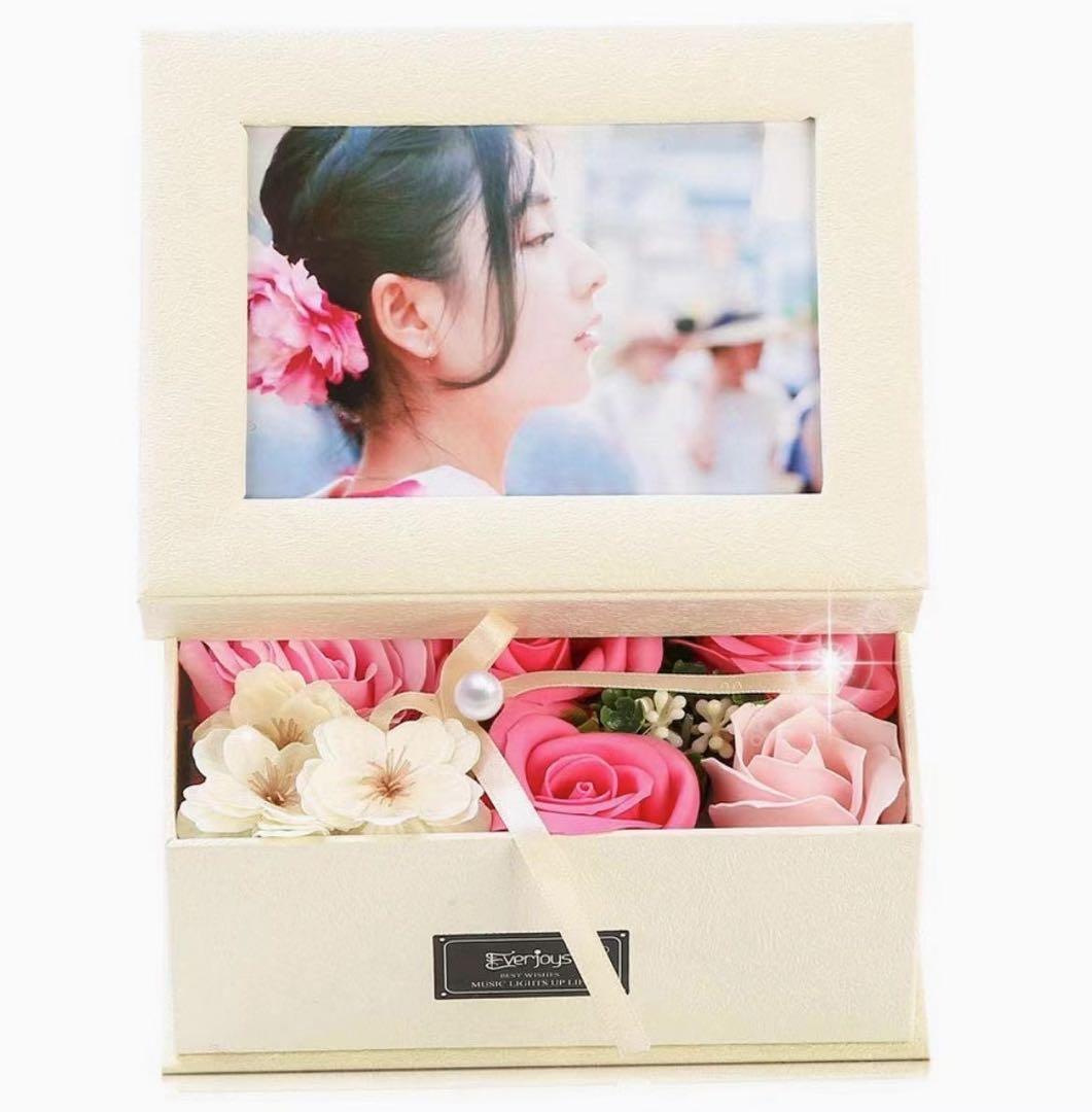 9個セット　ソープフラワー フォトフレーム 写真立て 敬老の日 プレゼント