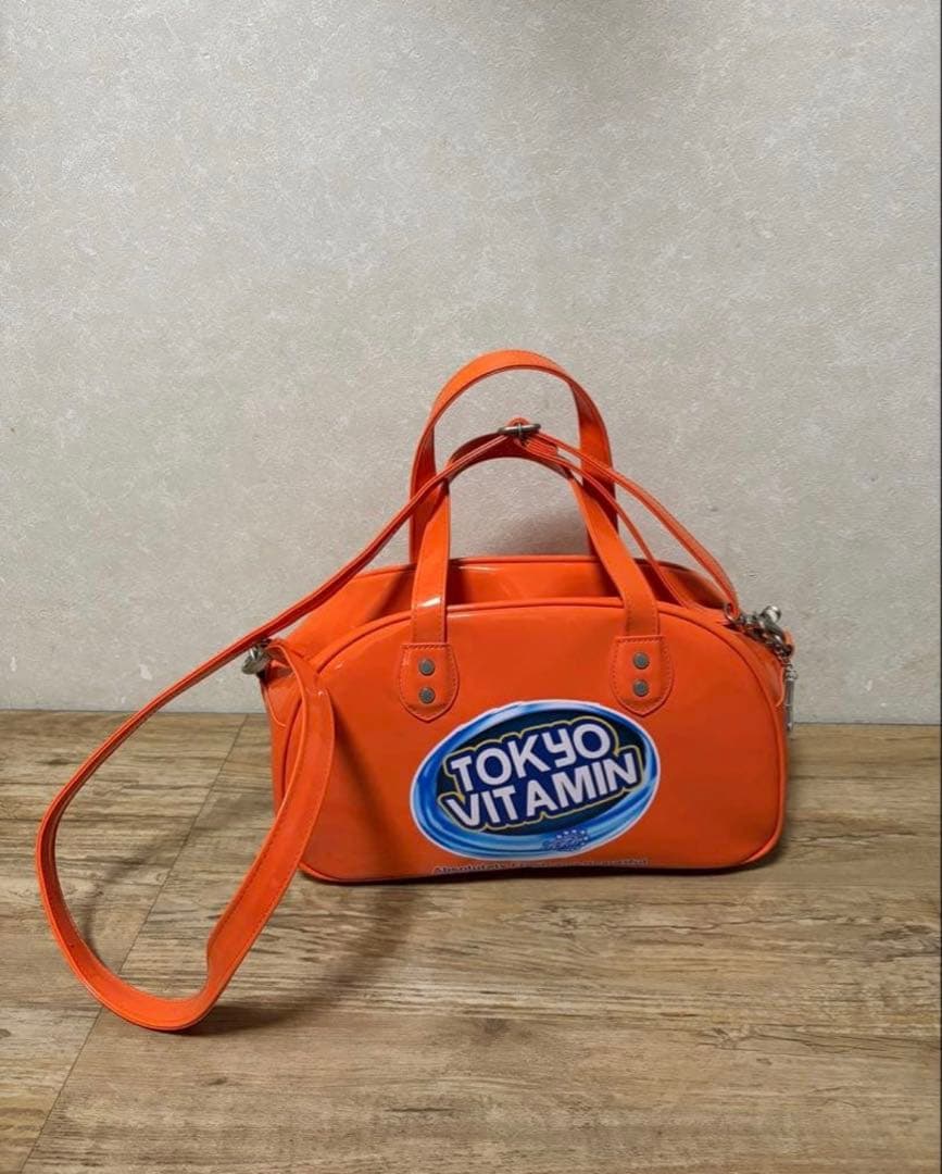 希少品Afb × TOKYO VITAMIN ボストンバッグ　ストラップ付き