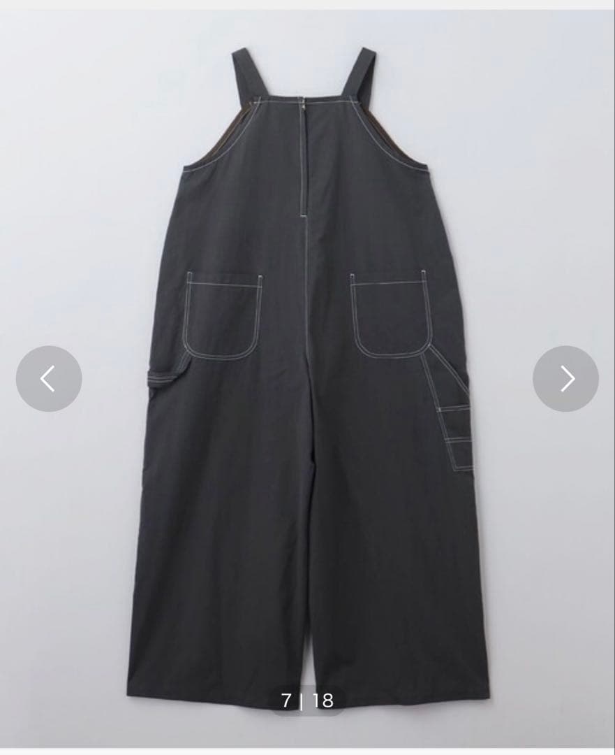 ＜6(ROKU)＞コットン ビック オールインワン