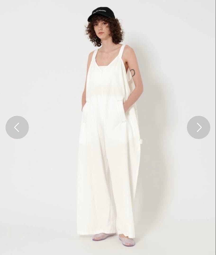 ＜6(ROKU)＞コットン ビック オールインワン