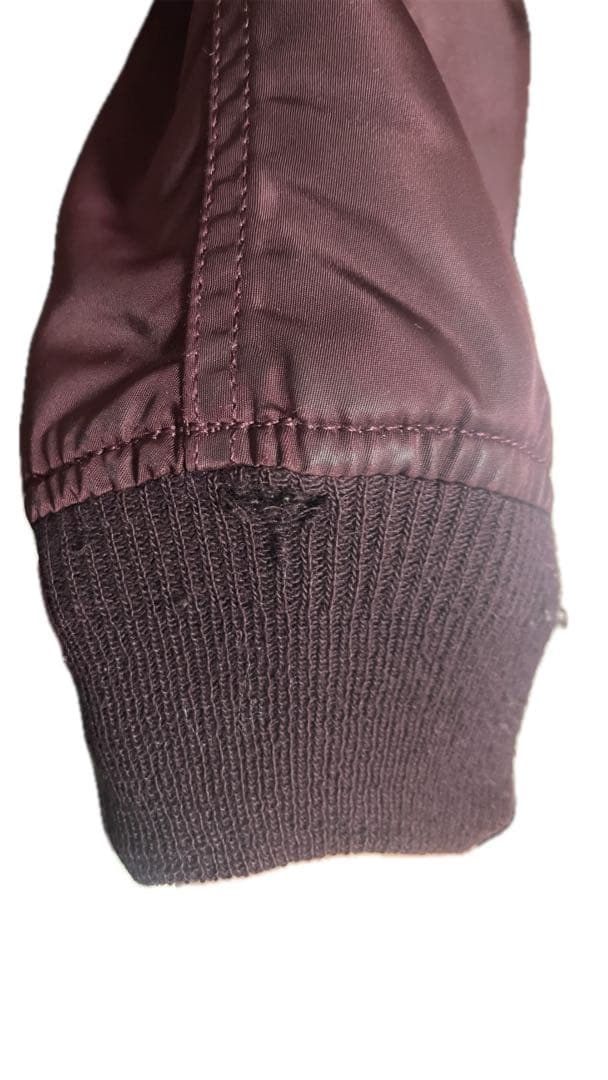 Alpha 90sバーガンディ MA-1ジャケット