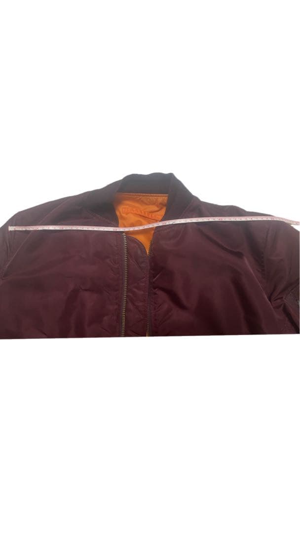 Alpha 90sバーガンディ MA-1ジャケット