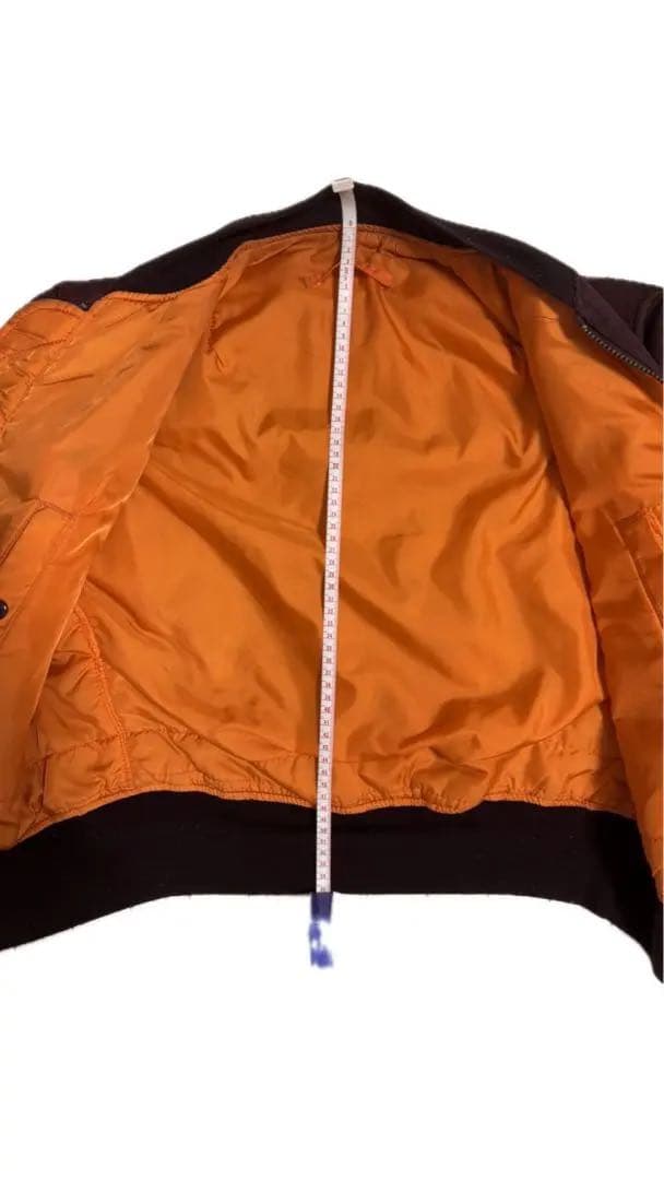 Alpha 90sバーガンディ MA-1ジャケット