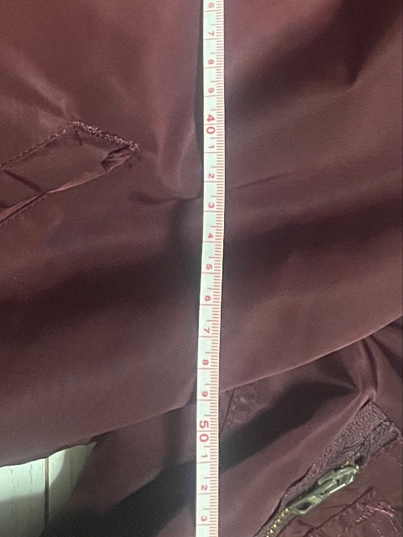 Alpha 90sバーガンディ MA-1ジャケット