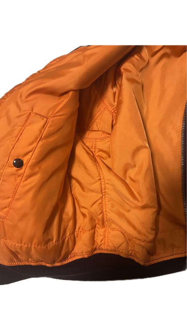 Alpha 90sバーガンディ MA-1ジャケット