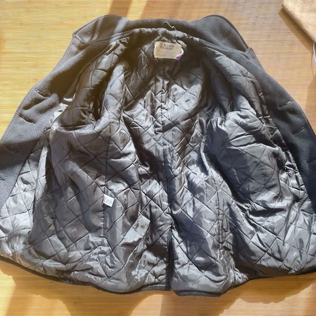 US NAVY Schott製 米軍 Pコート USA製 42