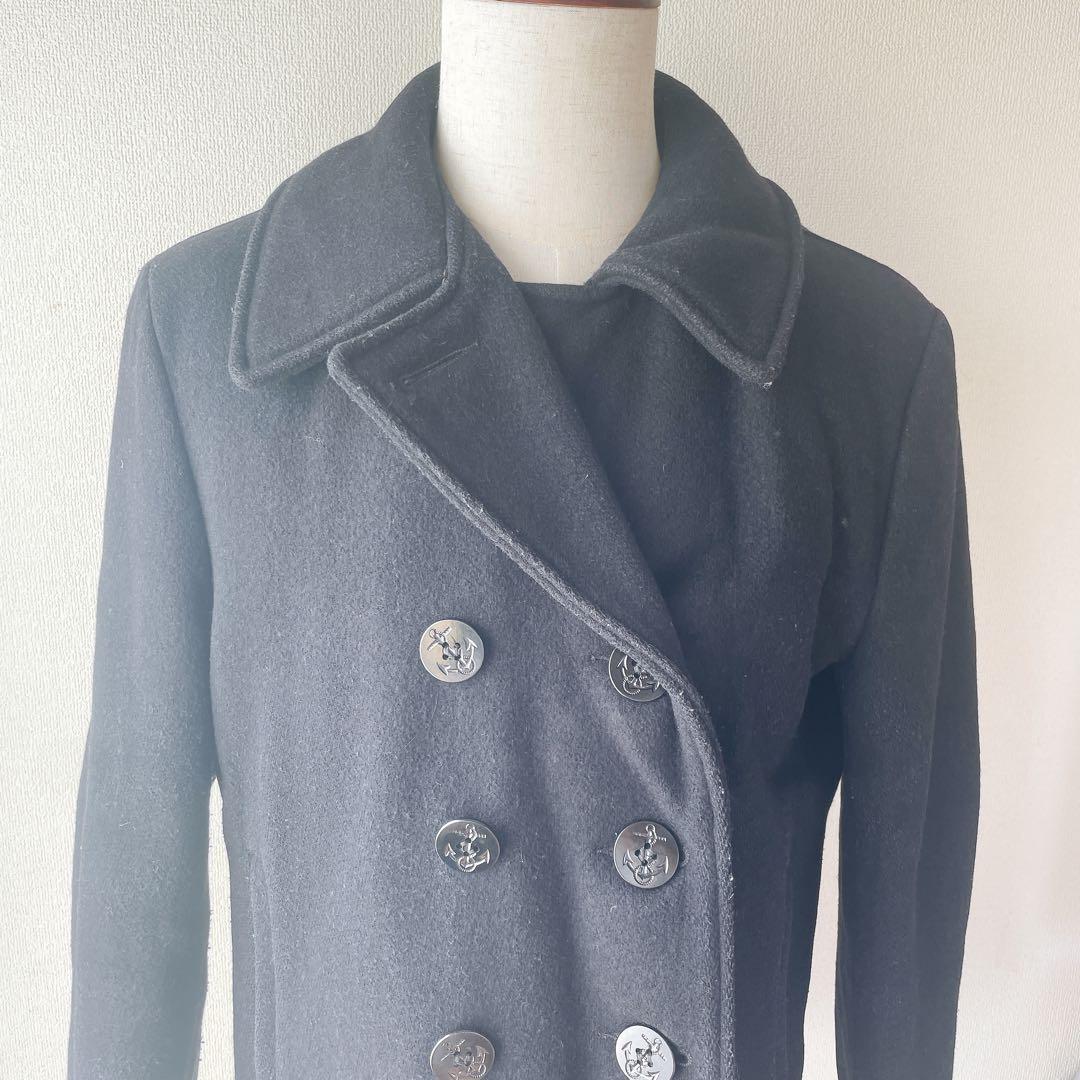 US NAVY Schott製 米軍 Pコート USA製 42