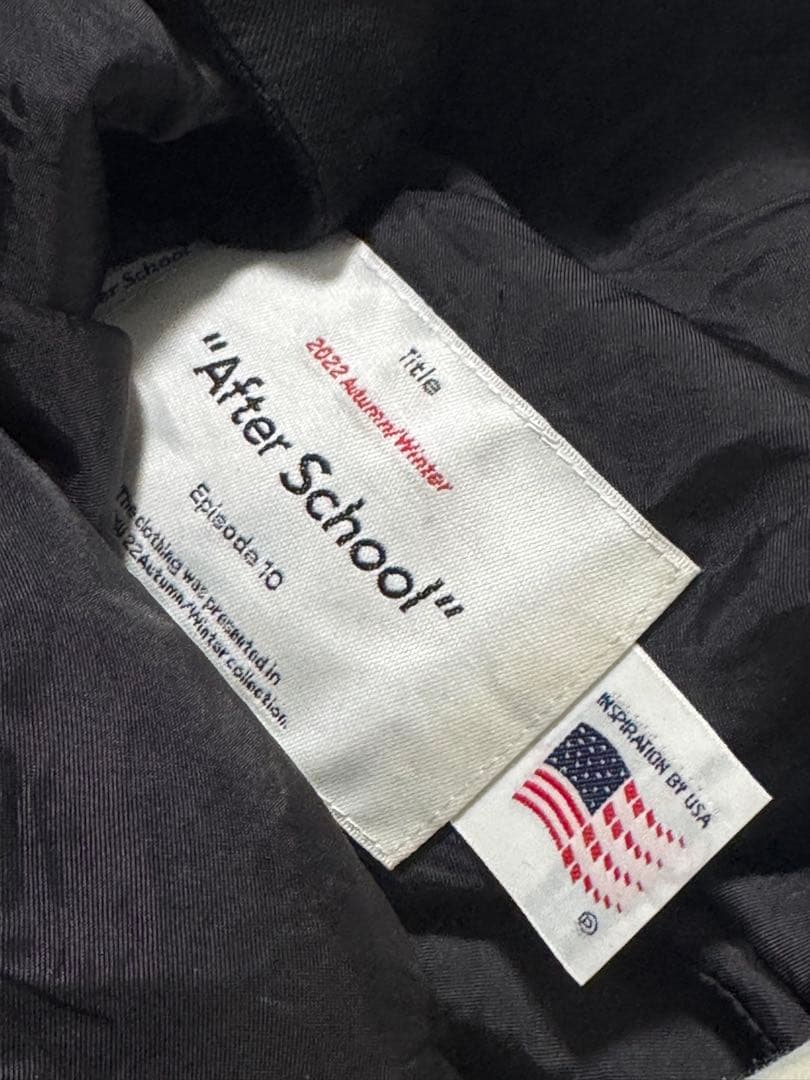 DAIRIKU 22AWバイカー チェック スラックス パンツ