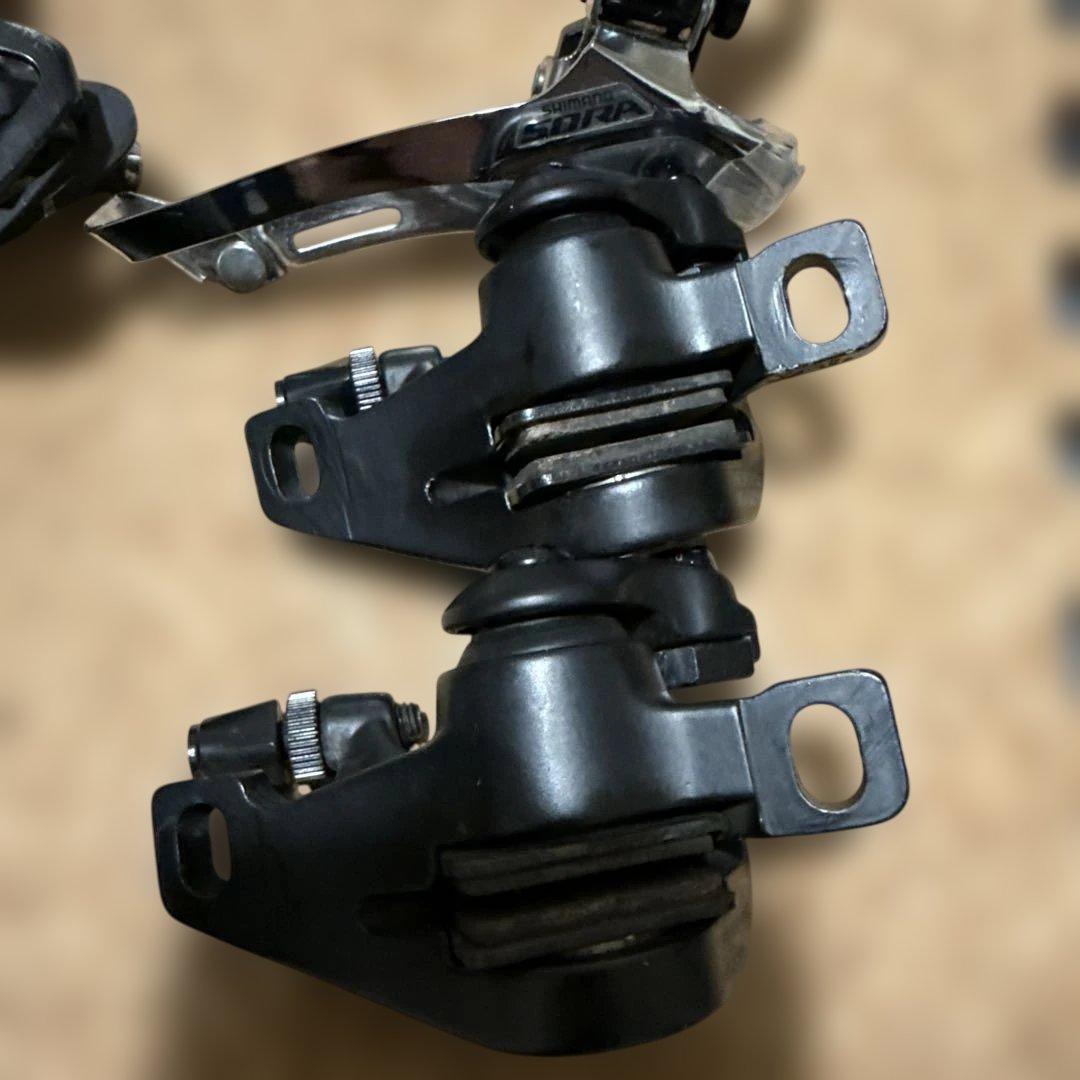 Shimano Sora R3000 2x9速 コンポセットsuginoクランク