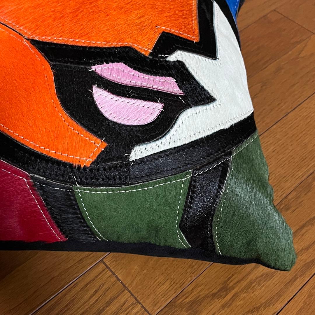 廃盤 KARE Cushion Abstract Lady Face 40×40