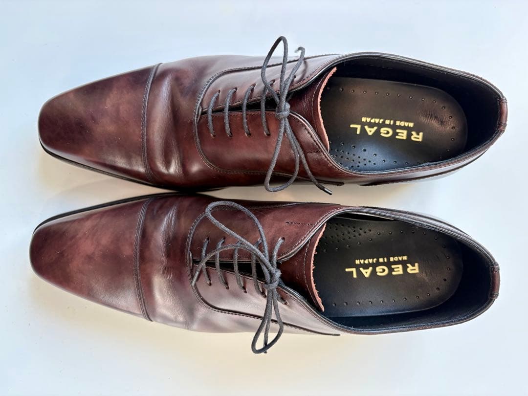 REGALストレートチップ内羽 フォーマルビジネスシューズ26cm 超美品❗️