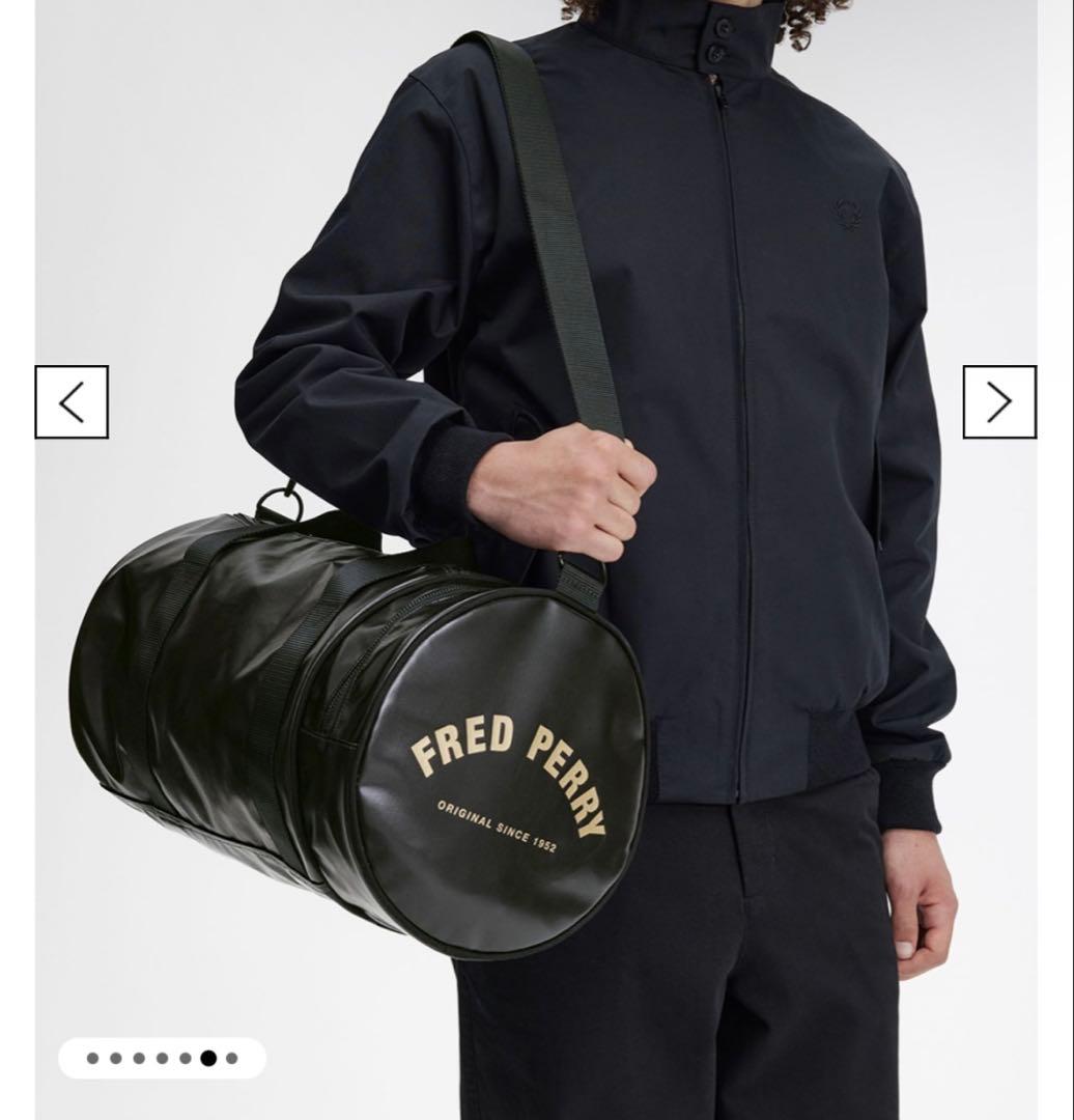 バッグ FRED PERRY Tonal Classic Barrel Bag