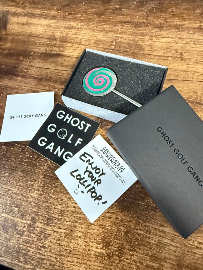 ラウンド用品・アクセサリー GHOST GOLF GANG LOLLIPOP BALL MARKER