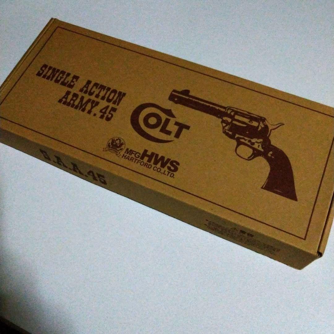 u*b様 ハートフォードコルトS.A.A.45アーティラリー　ゴーストブラック(