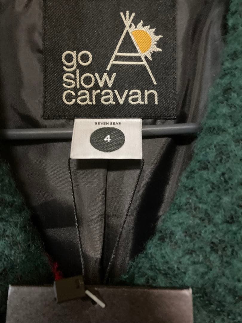 ゴースローキャラバン　　クレイジーもっさりウールPコート