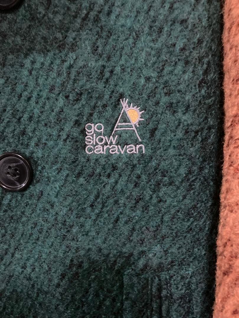 ゴースローキャラバン　　クレイジーもっさりウールPコート