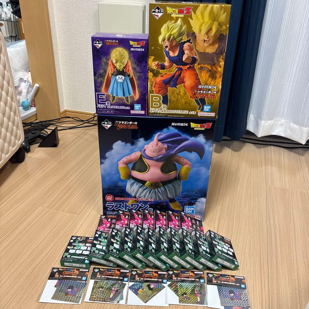 【本日発送】魔神ブウ　ラストワン賞　超サイヤ人孫悟空　B賞　バビディ　E賞全1種