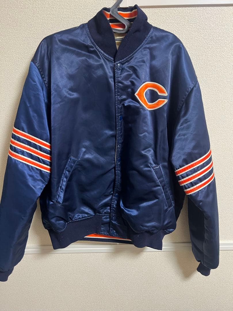Chicago Bears サテンジャケット NFL