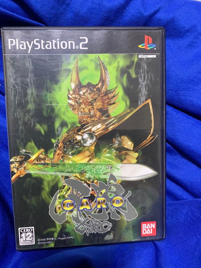 PS2 黄金騎士牙狼 GARO