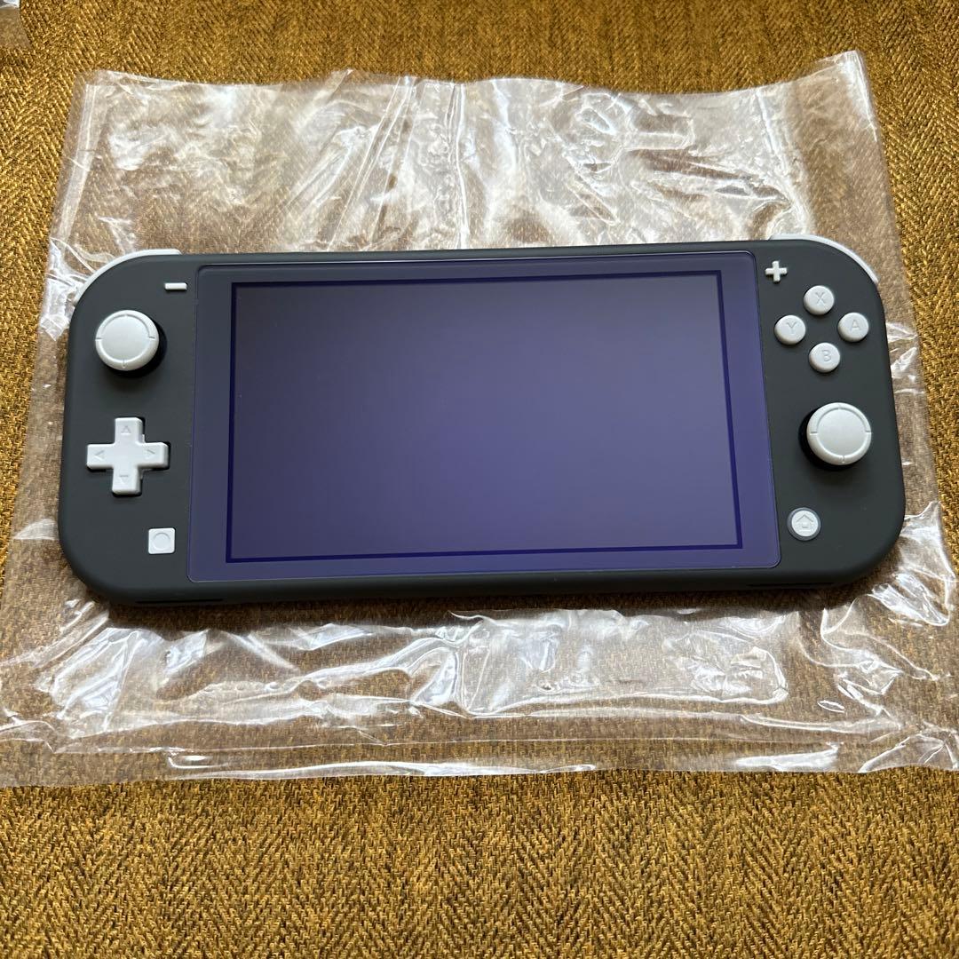 【プロフィール必読_moni】NintendoSwitch Liteグレー