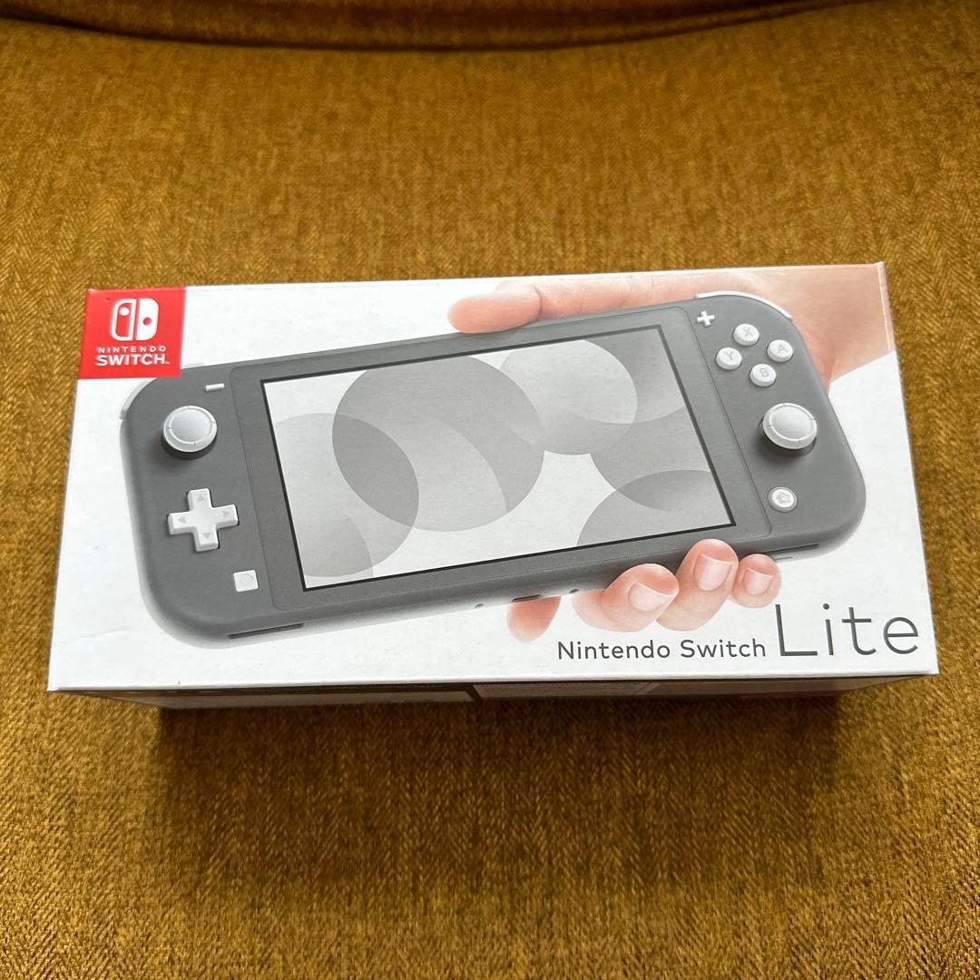 【プロフィール必読_moni】NintendoSwitch Liteグレー