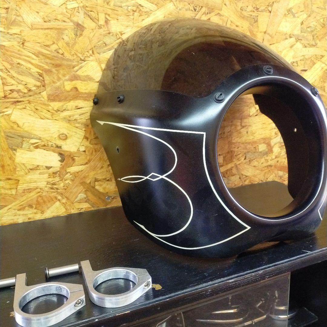 アレンネスフェアリングカウル 取り付けステー付（フォーク径49mm）