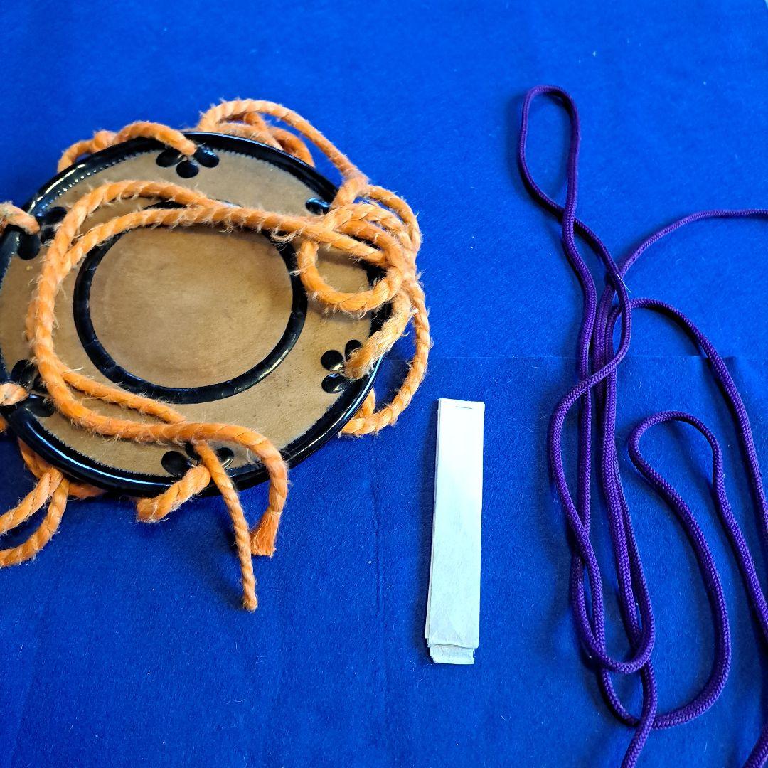 和楽器　小鼓の皮と調べ