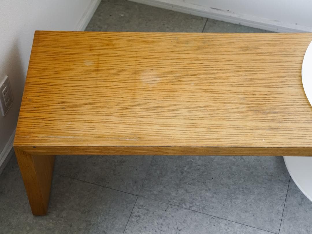 90's 希少 ACTUS 回転ローテーブル/ベンチ ミッドセンチュリーモダン