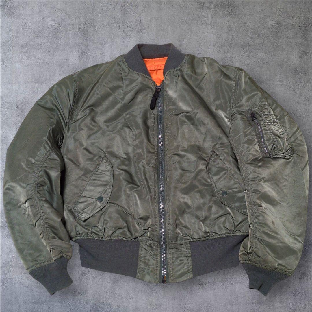 アルファインダストリーズ USA製 MA-1 90s L フライトジャケット