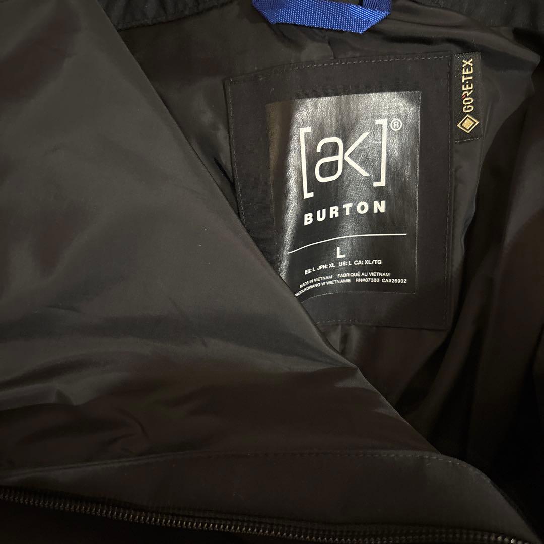 【訳あり】[ak] Burton ゴアテックス オーバーオールサイクリックビブ