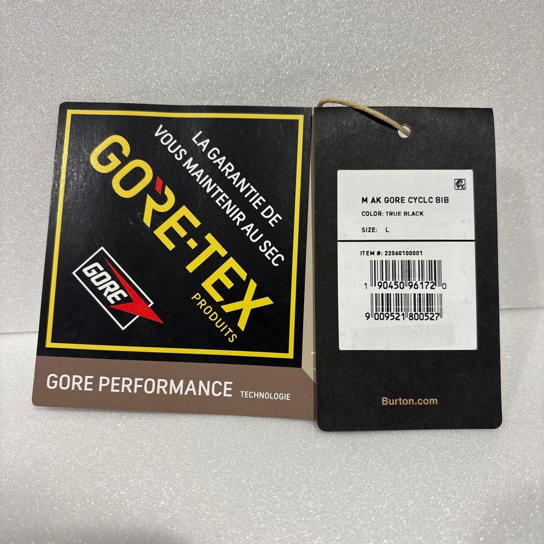 【訳あり】[ak] Burton ゴアテックス オーバーオールサイクリックビブ